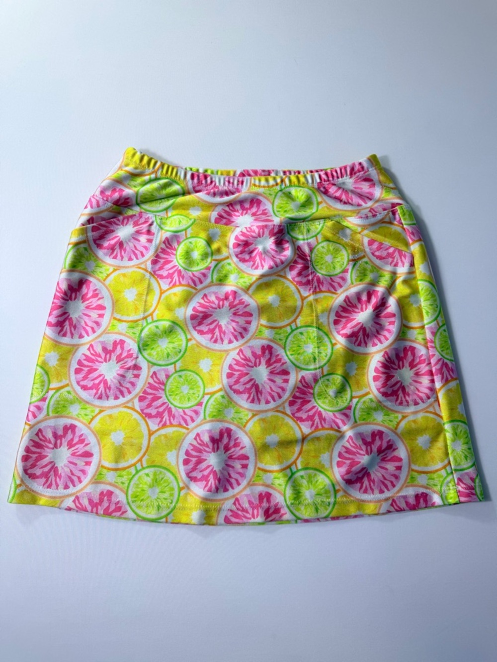 Women's Citrus Print Golf Tennis Pickleball Skort Sz Small